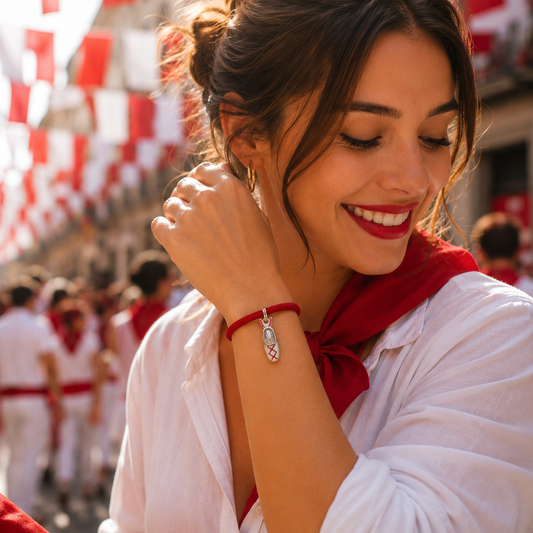 Pulsera alpargata Fiestas