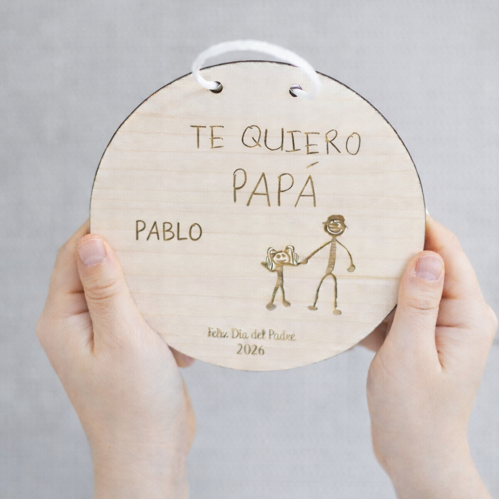 🪵Dibujo infantil en madera