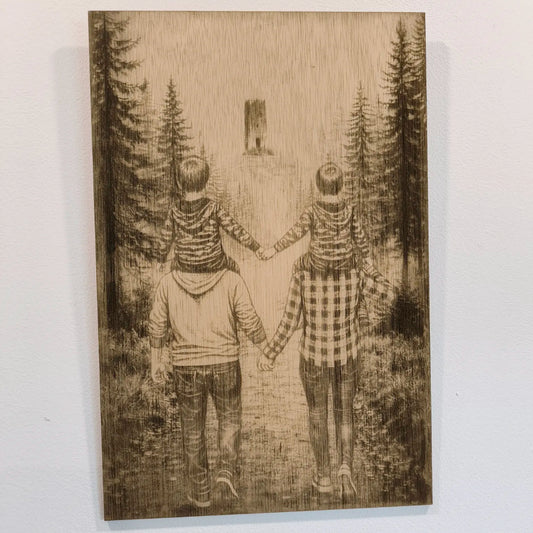 🪵Foto Grabada Madera Natural🪵