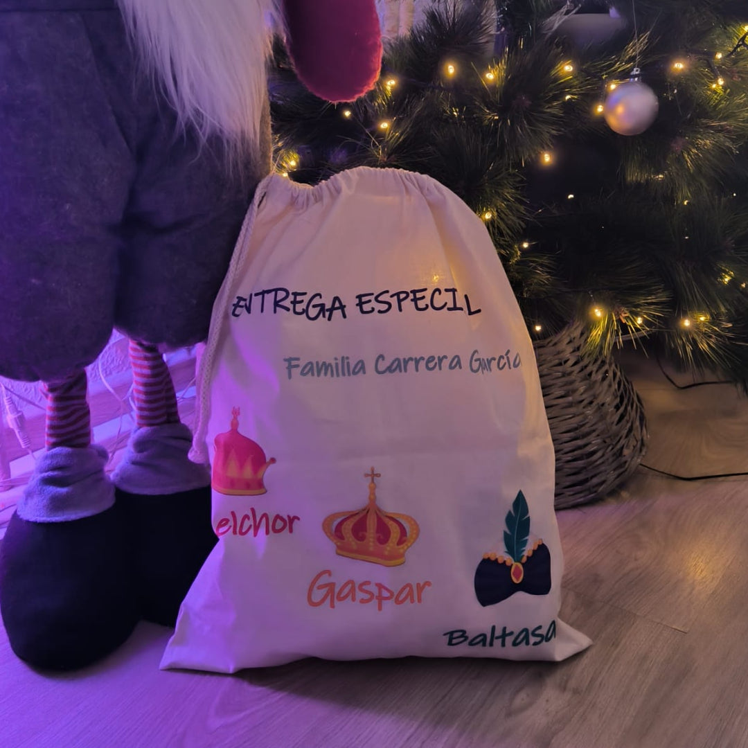 🎁👑Saco para regalos Reyes Magos👑🎁