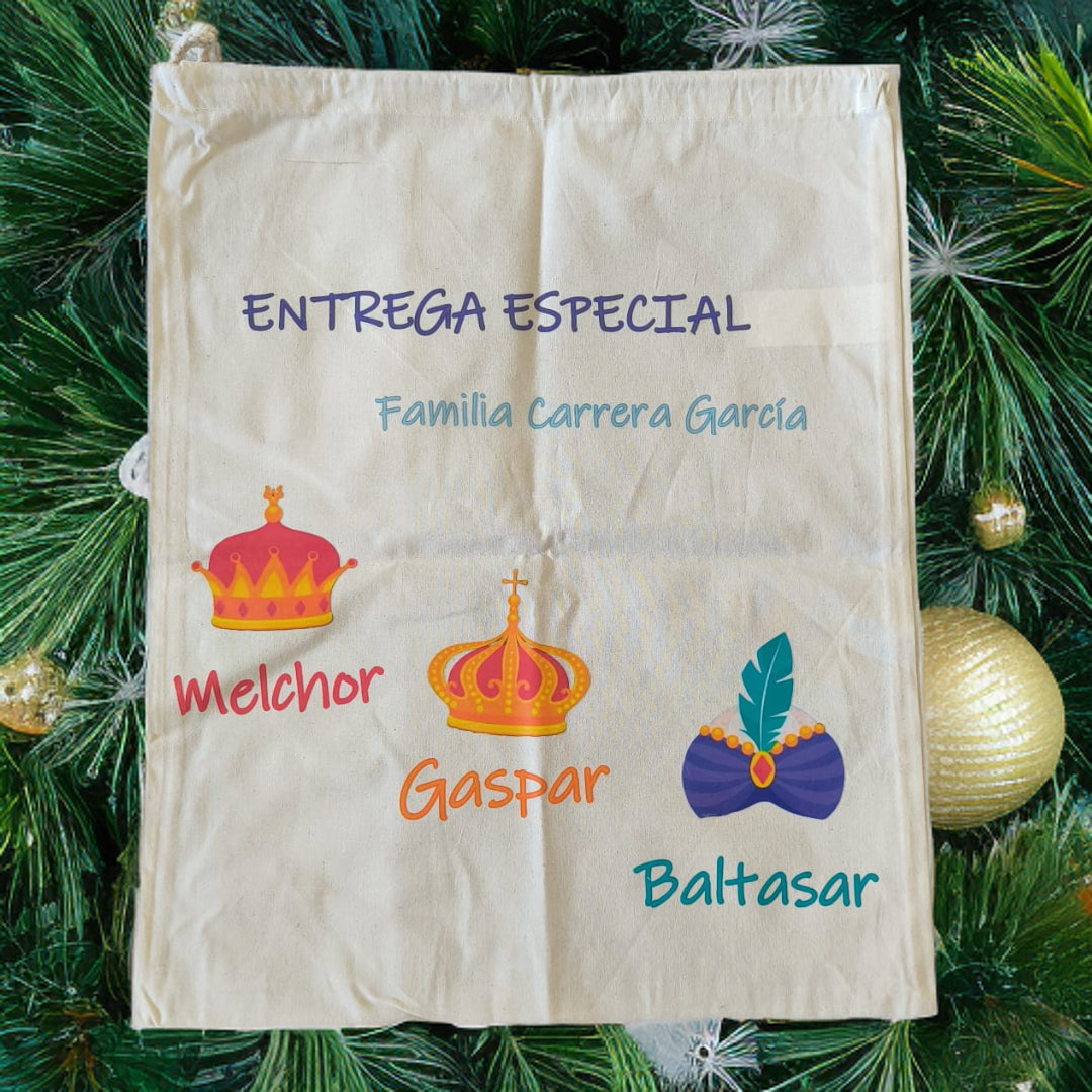 🎁👑 Saco para regalos Reyes Magos 👑🎁