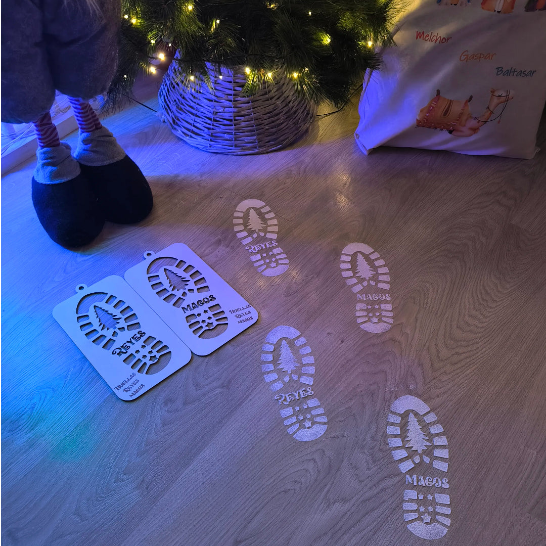 👑✨ ¡Huellas Mágicas de los Reyes Magos! 👣🎁