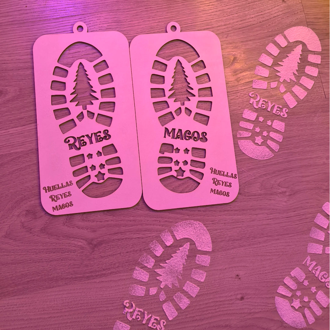 👑✨ ¡Huellas Mágicas de los Reyes Magos! 👣🎁