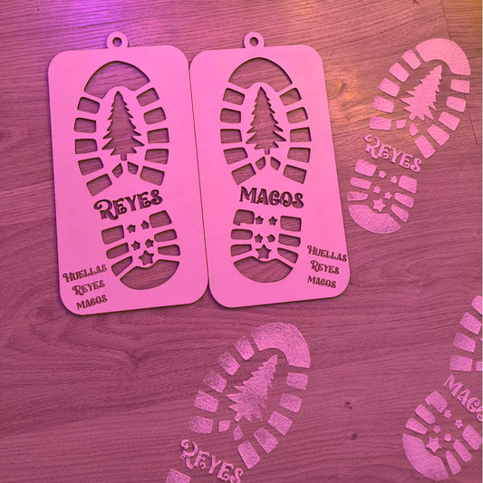 👑✨ ¡Huellas Mágicas de los Reyes Magos! 👣🎁