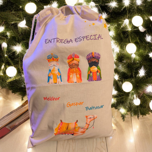 👑Saco para regalos Reyes Magos👑