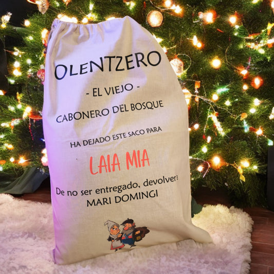 👑Saco para regalos Olentzero👑