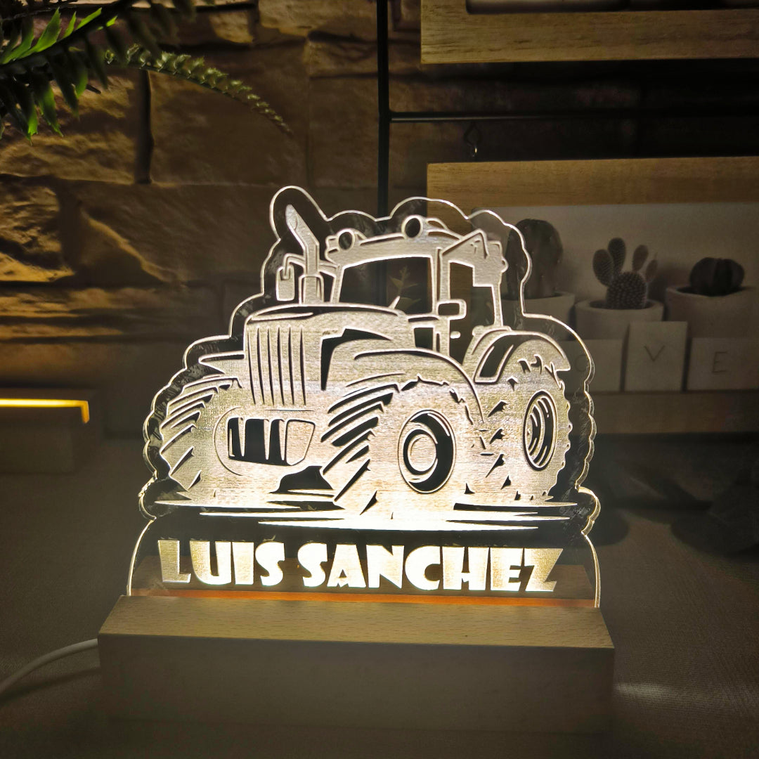 LAMPARA LED PERSONALIZADA