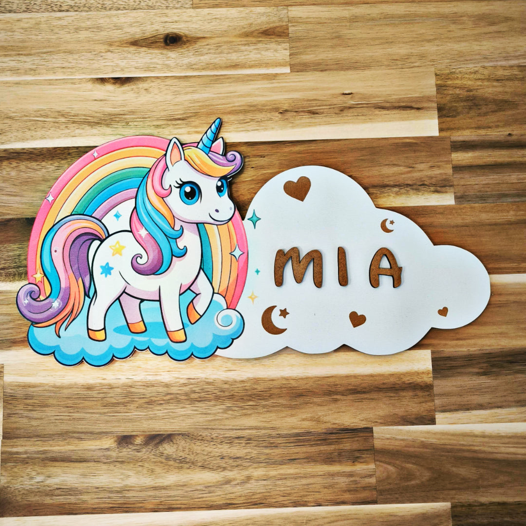 Letrero Unicornio