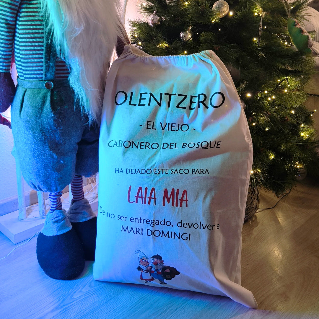 👑Saco para regalos Olentzero👑