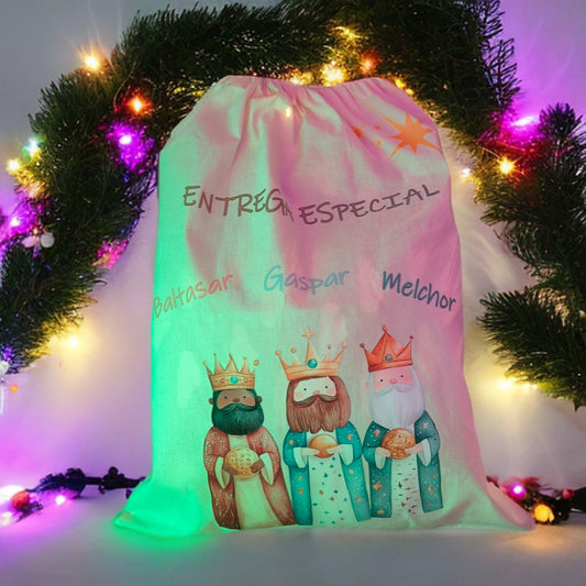 👑 Saco para regalos Reyes Magos 👑