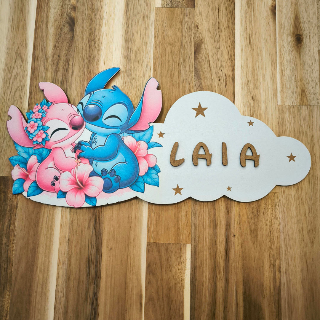 Letreros Lilo y Stich