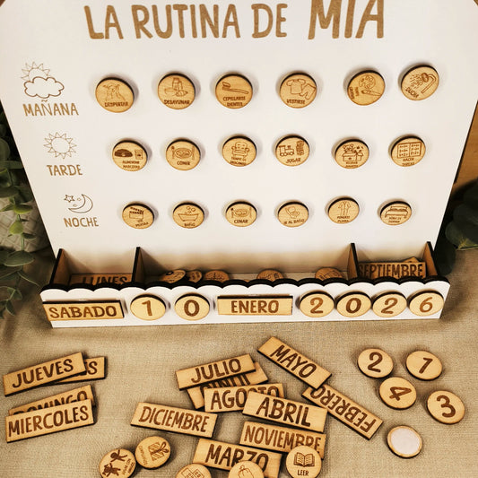 Tabla de Rutinas Montessori 🌞