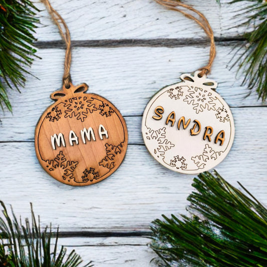 🎄Bola de navidad - Nieve Relieve🎄