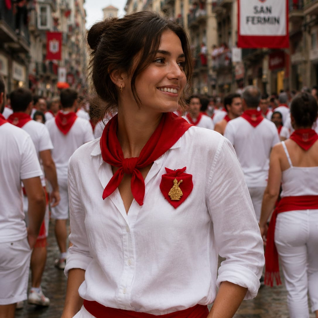 Broche Artesano San Fermín
