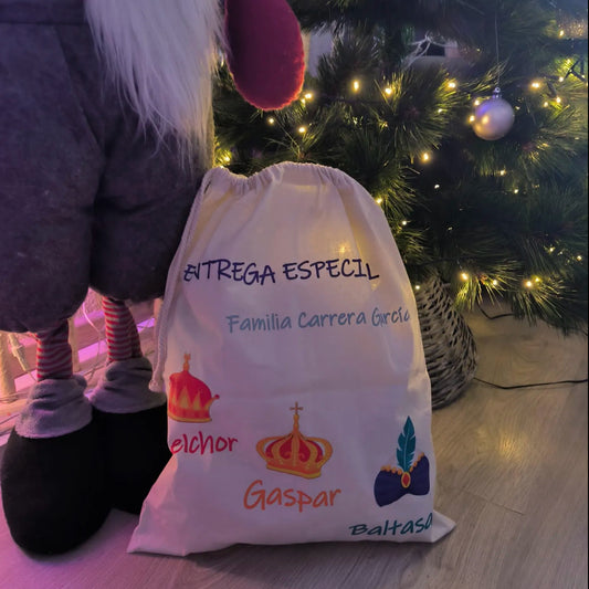 🎁👑 Saco para regalos Reyes Magos 👑🎁