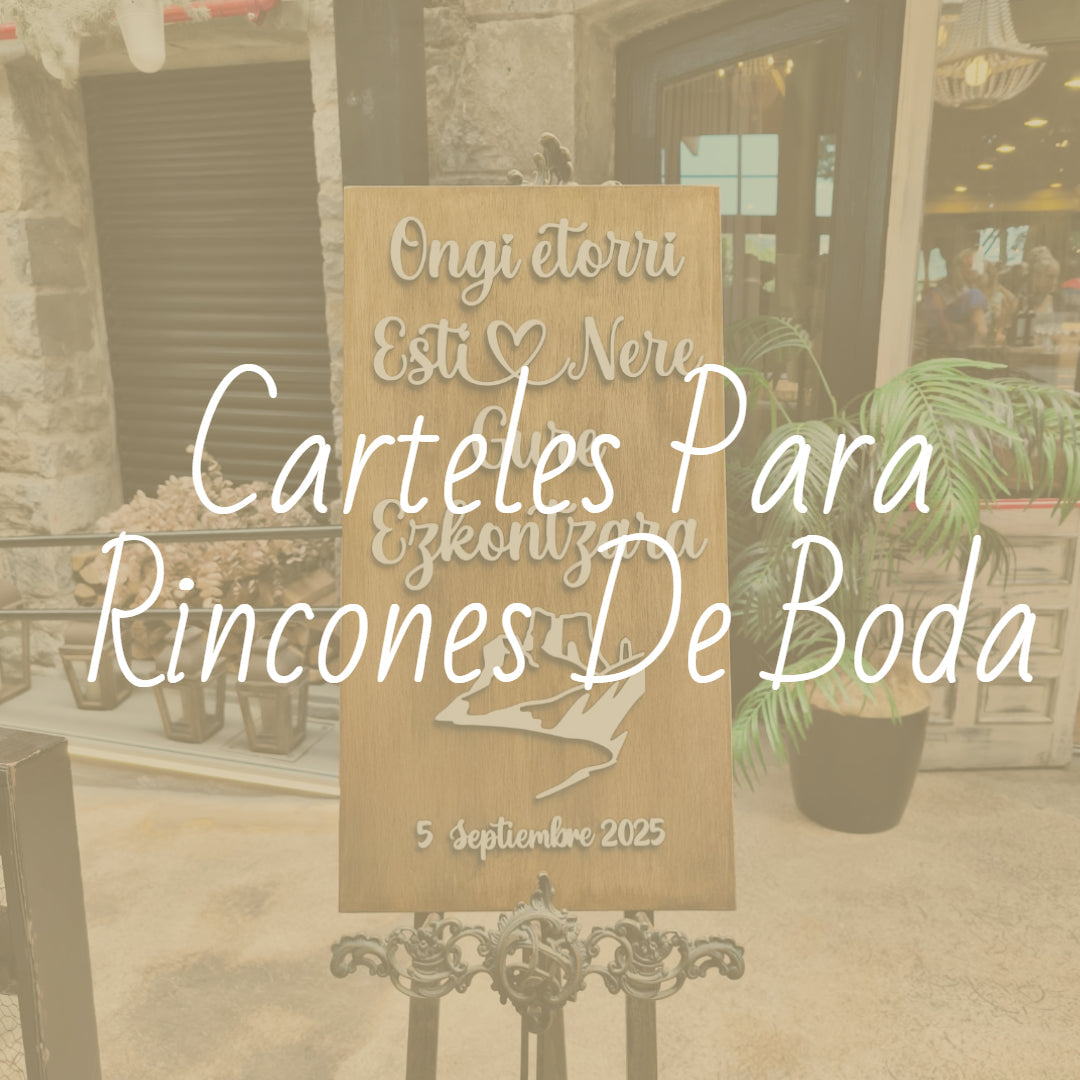 Carteles boda
