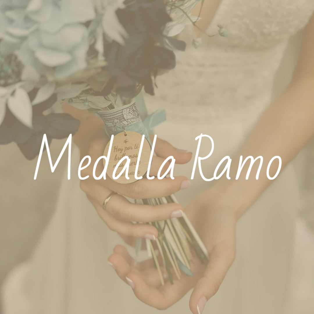 Medallas Ramo Novia