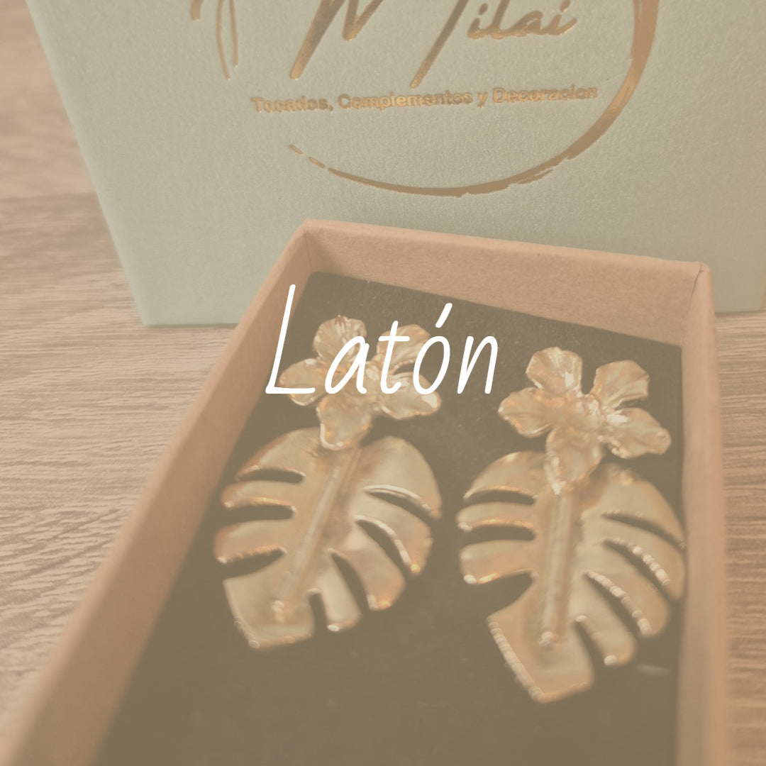 Pendientes Laton