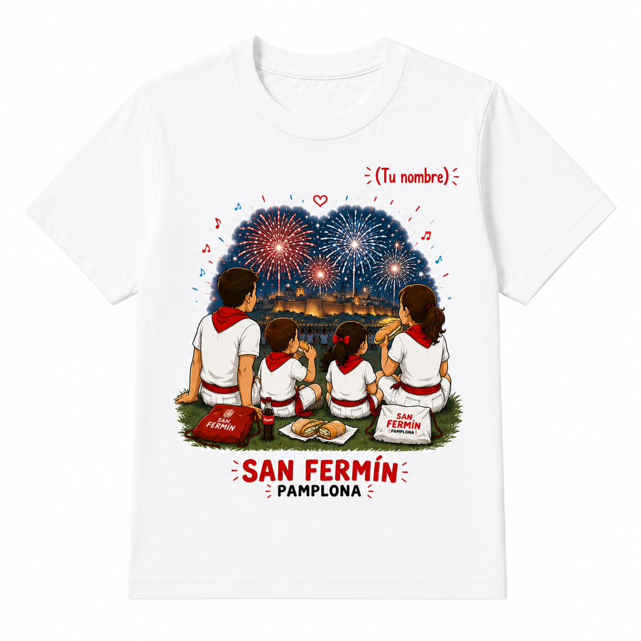 Camiseta Fuegos Artificiales
