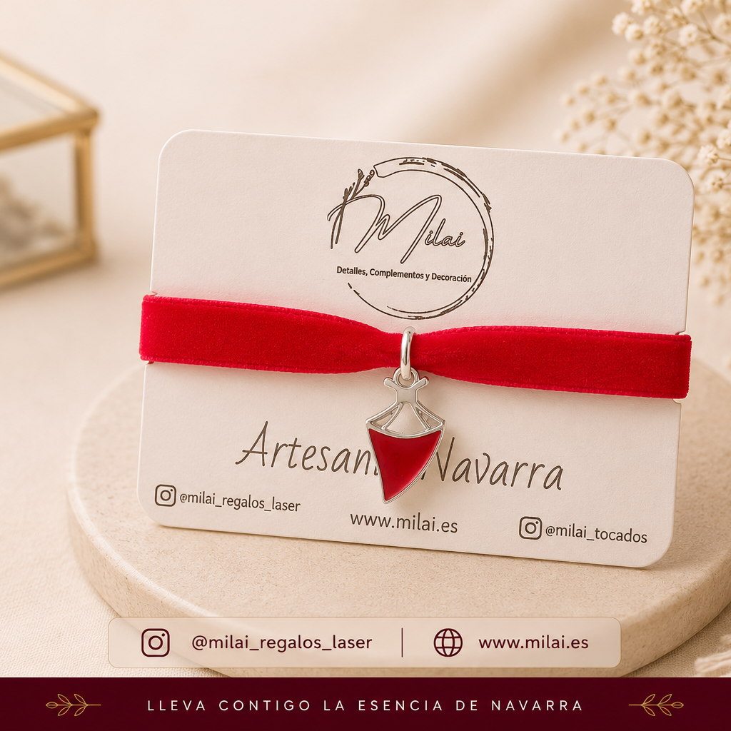 Pulsera pañuelico fiestas