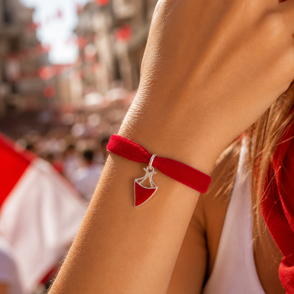 Pulsera pañuelico fiestas