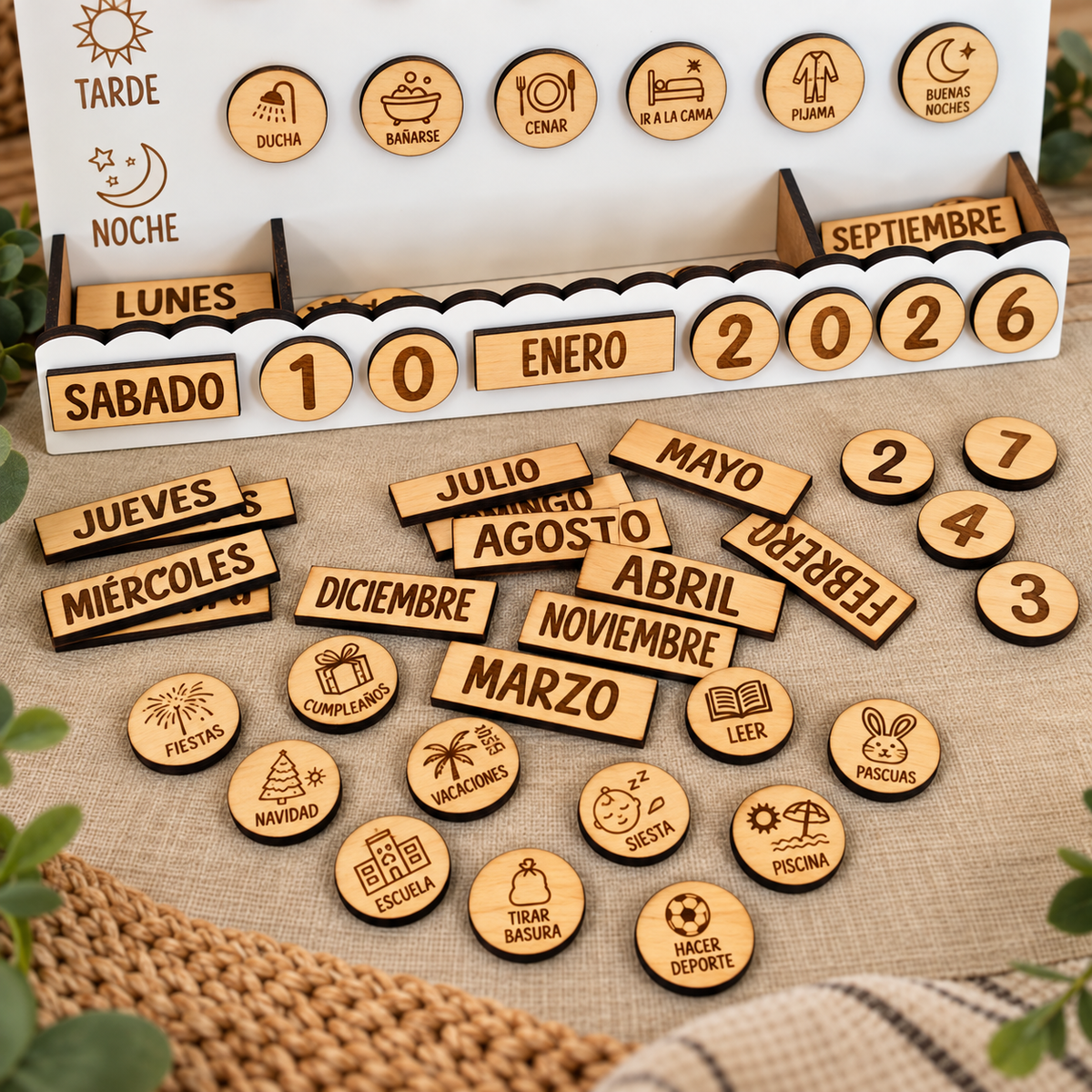 Tabla de Rutinas Montessori 🌞