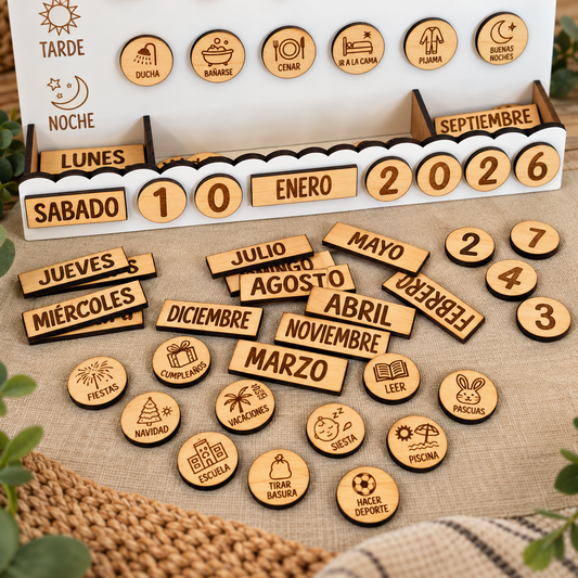 Tabla de Rutinas Montessori 🌞
