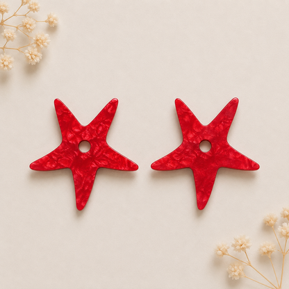Accesorio Milallin Estrella de mar (Rojo)