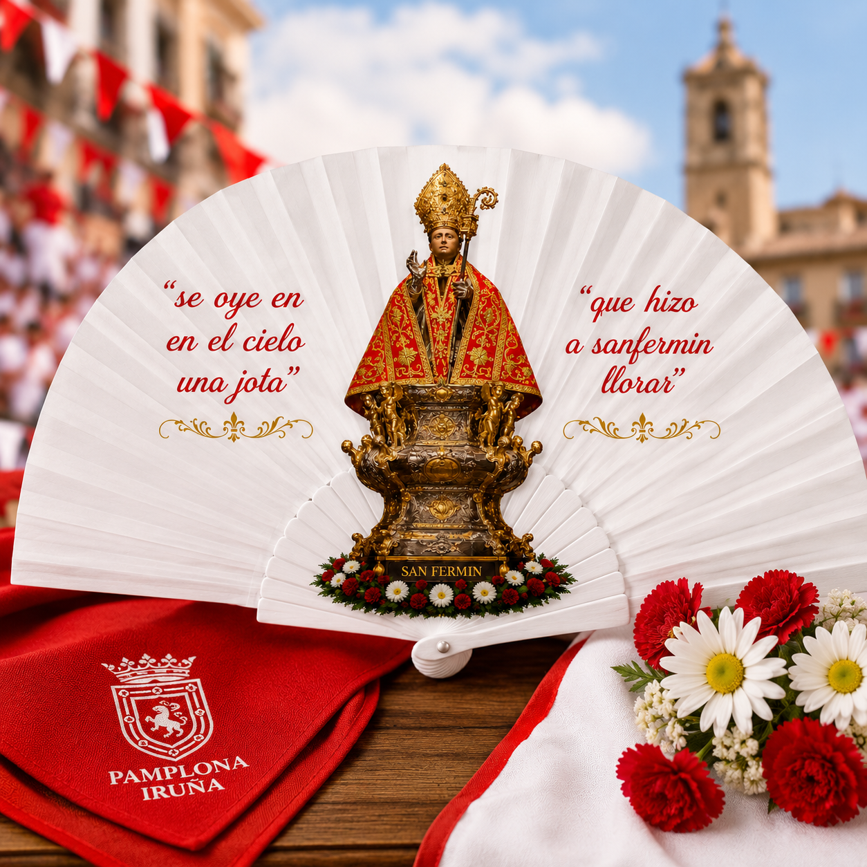 Abanico Artesano San Fermín