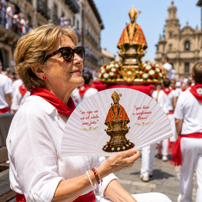 KIT Abanico + Brocre San Fermín