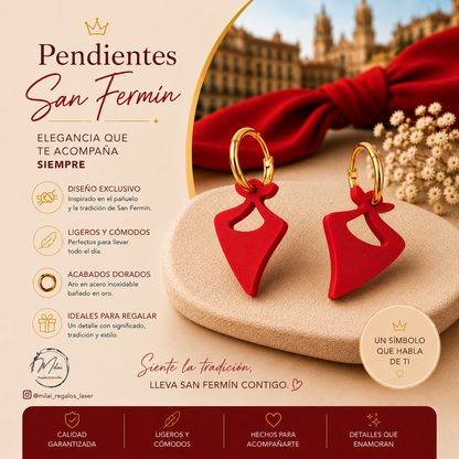 Pendiente Milallin Pañuelico