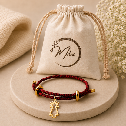 Pulsera Virgen del Pilar lisa