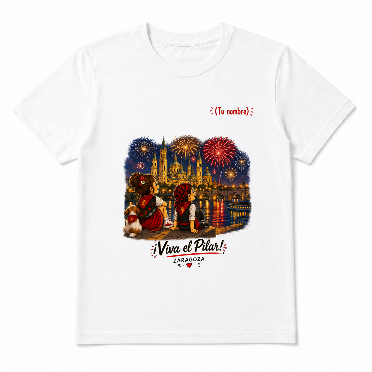 Camiseta Fuegos Pilar