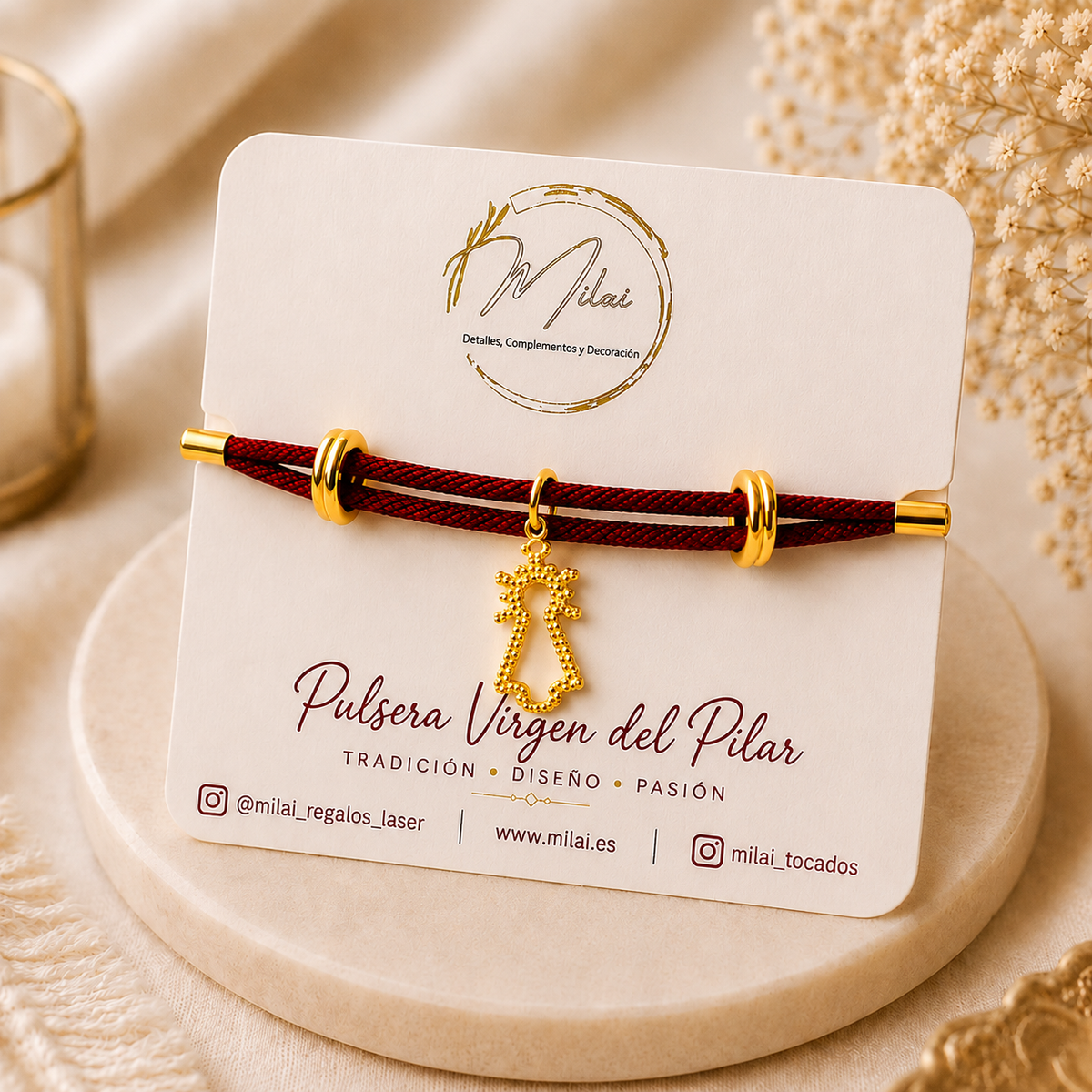 Pulsera Vigen del Pilar