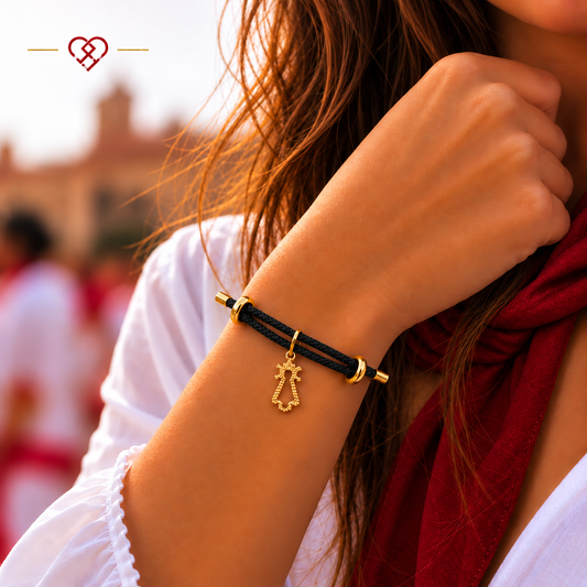 Pulsera Vigen del Pilar Negra
