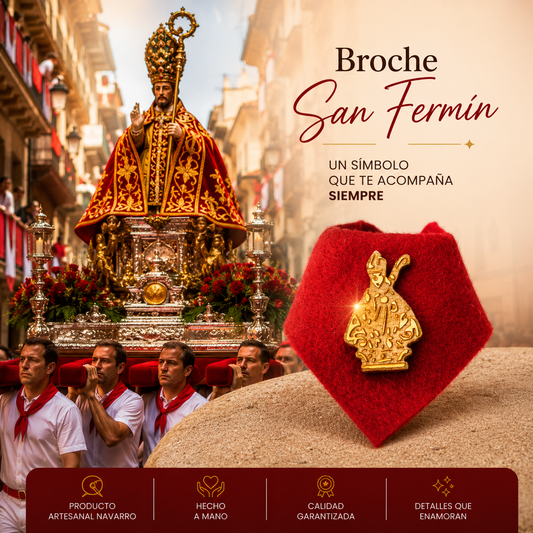 Broche Artesano San Fermín