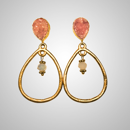 Pendientes Gota Dorada 💖