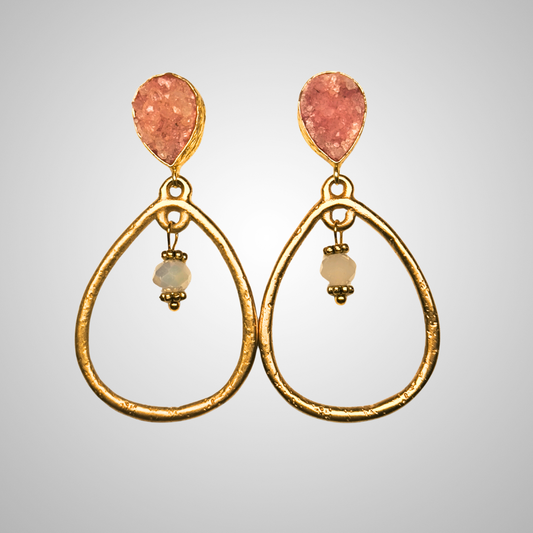 Pendientes Gota Dorada 💖