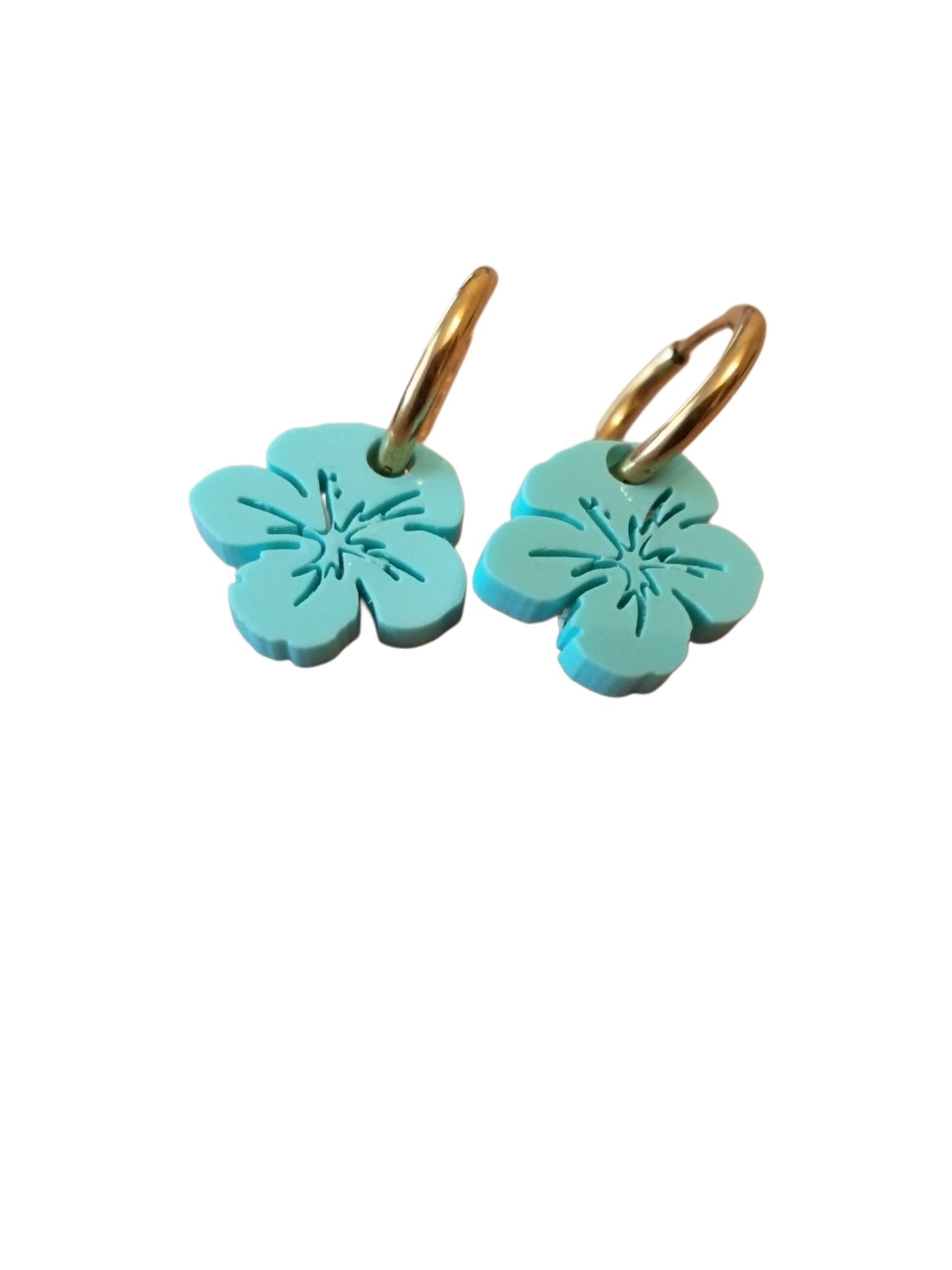 Pendientes Flor Tropical 🌼