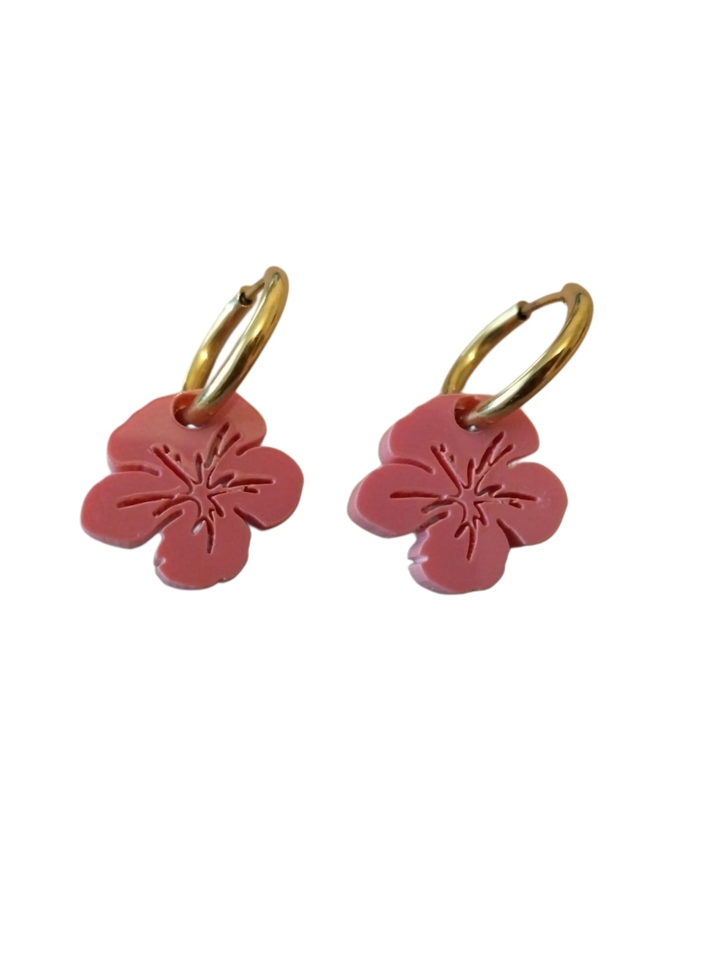 Pendientes Flor Tropical 🌼