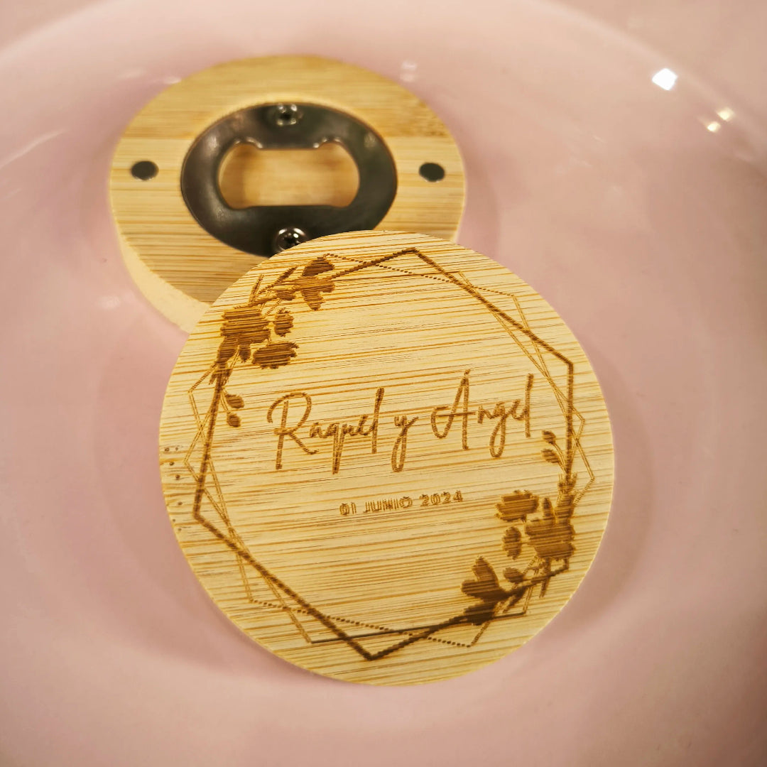 Abridor Personalizado de Madera 🌿