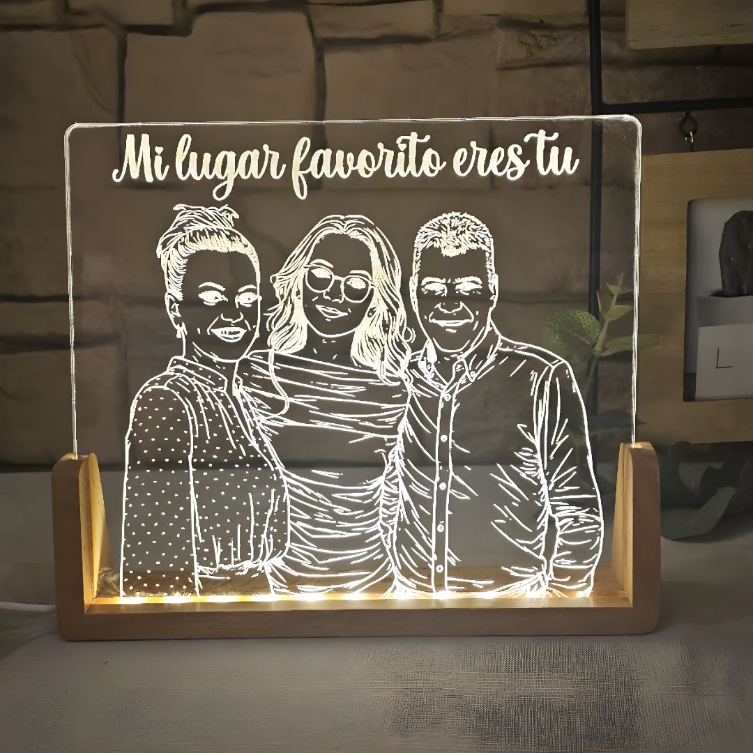 ✨Lámpara familia ✨