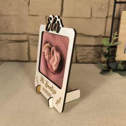 🖼️MARCO FOTO BAUTIZO MADERA BLANCA🖼️