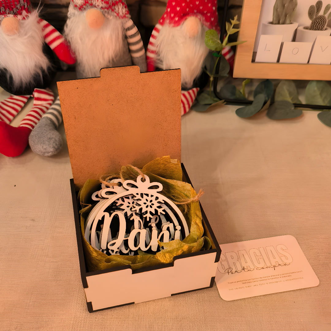 🎄Pack Familiar Caja + Bola de Navidad🎄