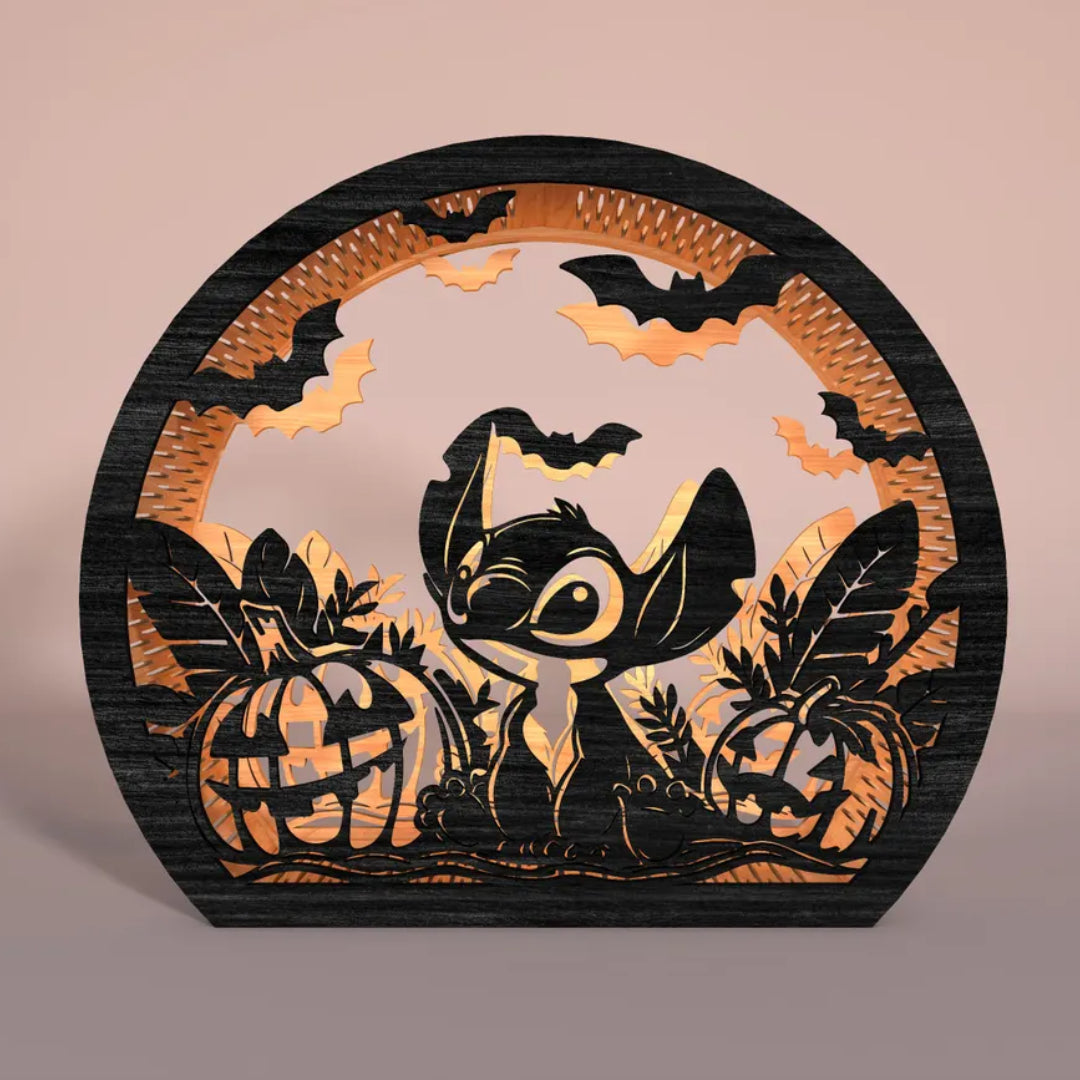 🎃🦝Lámpar Stich🦝🎃