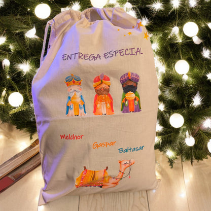 👑Saco para regalos Reyes Magos👑