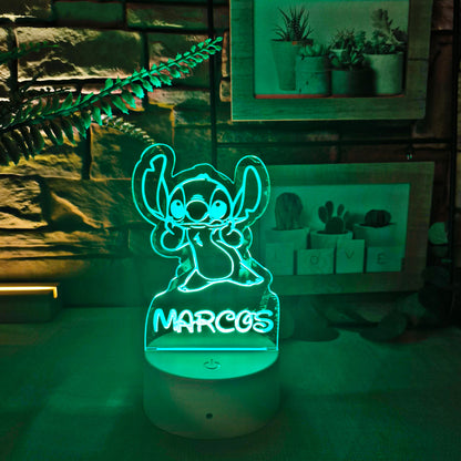 LAMPARA LED INFANTIL COLOR