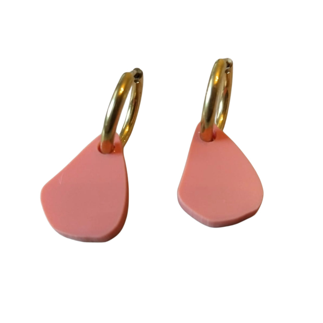 Aro dorado acrílico 🔸