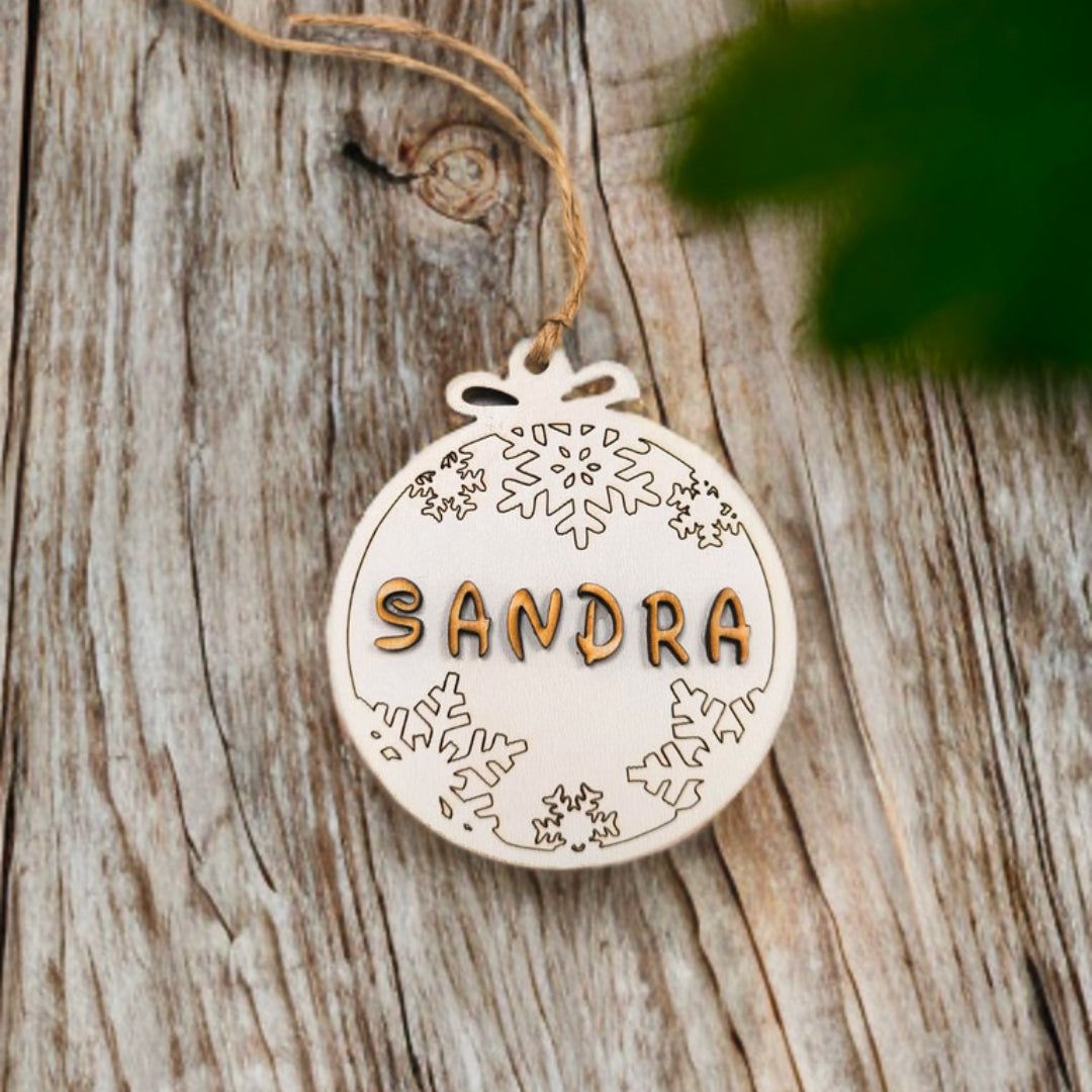 🎄Bola de navidad - Nieve Relieve🎄