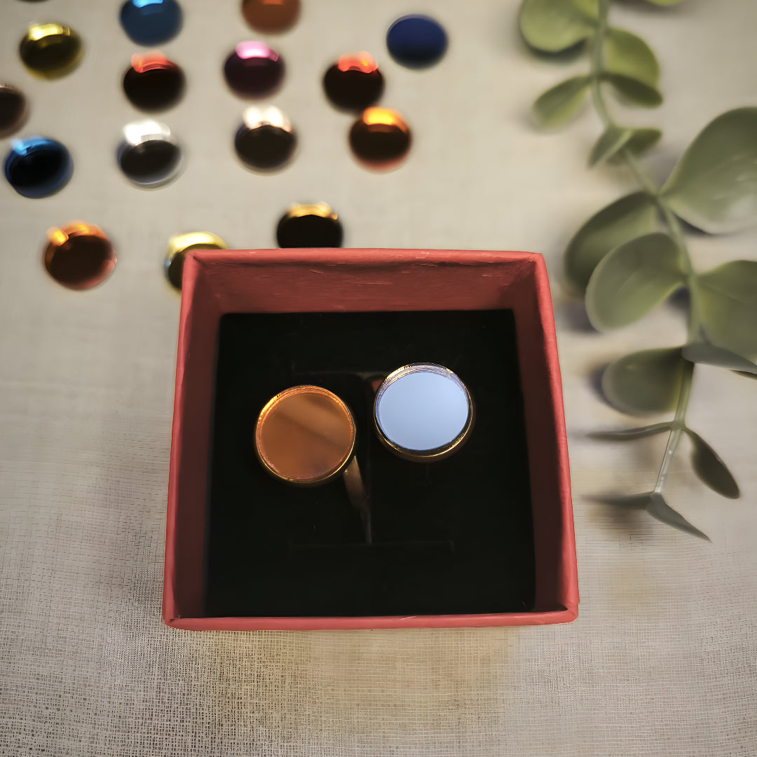 Anillos Dúo Espejo ✨